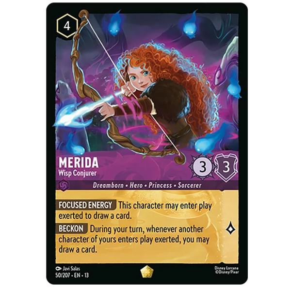 Disney Lorcana TCG - Merida Wisp Conjurer - 50/204