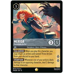 Disney Lorcana TCG - Merida Formidable Archer - 191/204