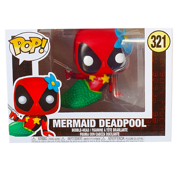 Deadpool - Mermaid Deadpool Exclusive Pop! Vinyl Figure