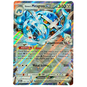 POKÉMON TCG - Steven's Metagross ex Ultra Rare - 145/182