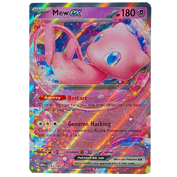 POKÉMON TCG - Mew EX Ultra Rare - 151/165