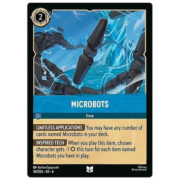 Disney Lorcana TCG - Microbots - 167/204 - Uncommon