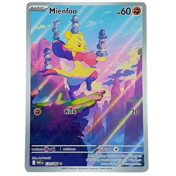 POKÉMON TCG - Mienfoo Illustration Rare - 133/086