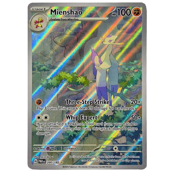 POKÉMON TCG - Mienshao Illustration Rare - 200/182