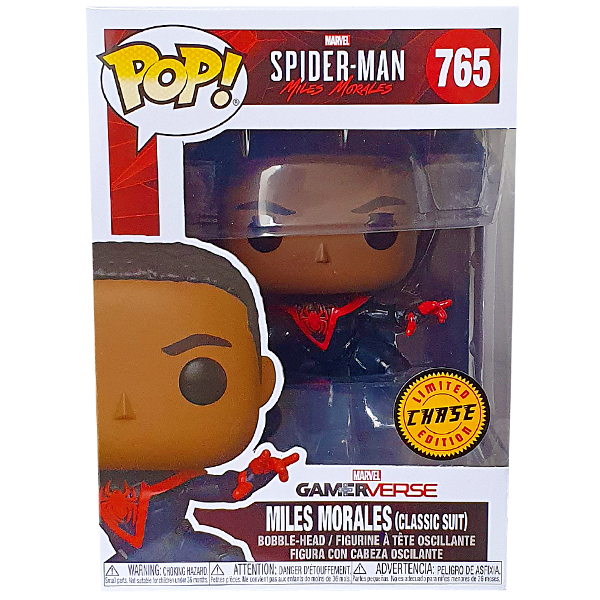 Spider-Man: Miles Morales - Miles Morales in Classic Suit Chase Pop! Vinyl Figure