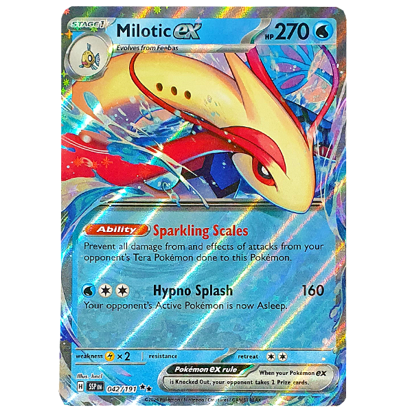 POKÉMON TCG - Milotic EX Ultra Rare - 042/191