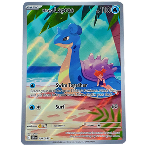 POKÉMON TCG - Misty's Lapras Illustration Rare - 194/182