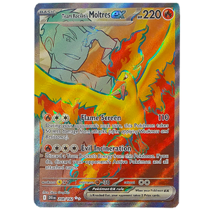 POKÉMON TCG - Team Rocket's Moltres ex Ultra Rare - 208/182