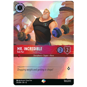 Disney Lorcana TCG - Mr. Incredible Bob Parr - 215/204 - Epic