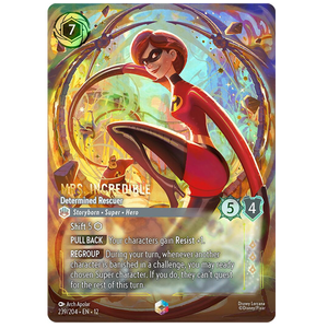 Disney Lorcana TCG - Mrs. Incredible Determined Rescuer  - 239/204 - Enchanted