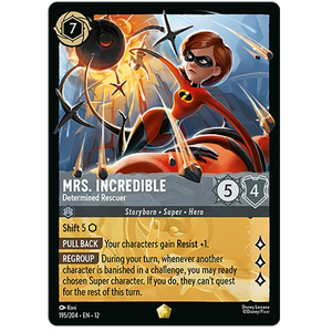 Disney Lorcana TCG - Mrs. Incredible Determined Rescuer - 195/204