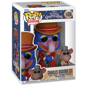 The Muppet Christmas Carol (1992) - Charles Dickens with Rizzo Pop! Vinyl Figure