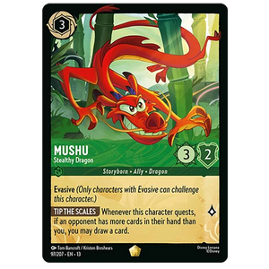 Disney Lorcana TCG - Mushu Stealthy Dragon  - 97/204