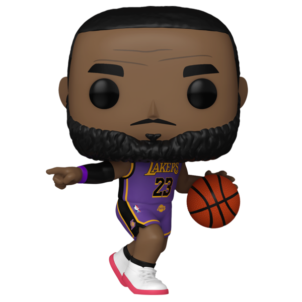 NBA: Lakers - LeBron James (Purple Uniform #23) Pop! Vinyl Figure