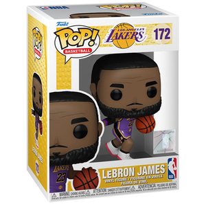 NBA: Lakers - LeBron James (Purple Uniform #23) Pop! Vinyl Figure