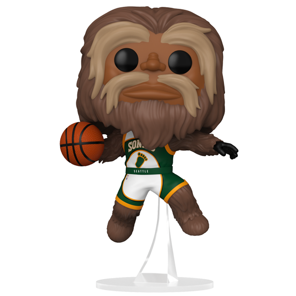 NBA: Mascots Seattle Sonics - Squatch Pop! Vinyl Figure