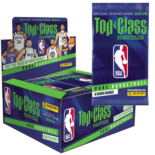 NBA - 2023-24 Panini Top Class Pure Basketball Trading Cards - Booster Pack