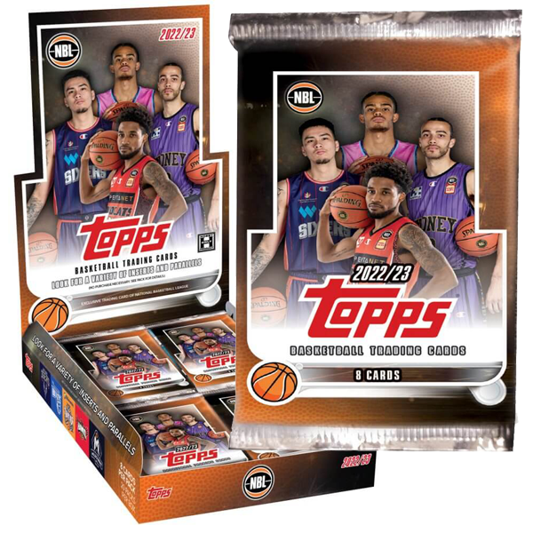 NBL - 2022-23 Topps Basketball Trading Cards - Hobby Pack