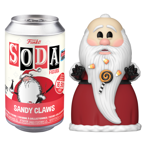 The Nightmare Before Christmas Sandy Claws NYCC 2023 Exclusive SODA