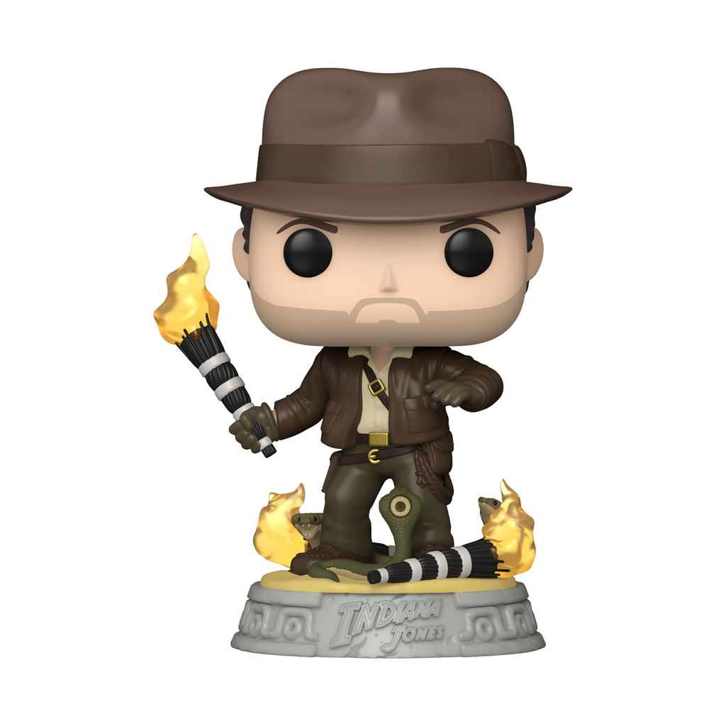 Indiana Jones and the Raiders of the Lost Ark - Indiana Jones with Snakes NYCC 2023 Exclusive Pop! Vinyl Figure