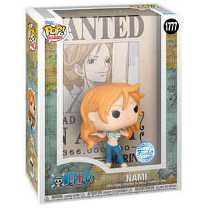 One Piece - Nami Wanted Poster Exclusive Pop! Cover with Case