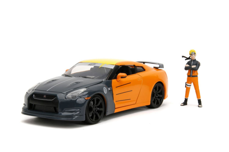 Naruto Shippuden - 2009 Nissan GT-R (R35) 1:24 Scale Die-Cast Car Repl ...