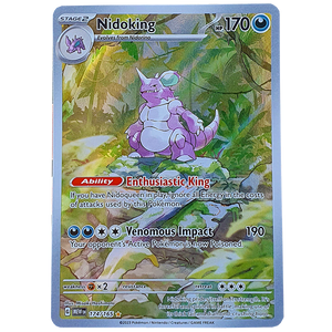 POKÉMON TCG - Nidoking Illustration Rare - 174/165