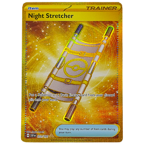 POKÉMON TCG - Night Stretcher Gold Secret Rare - 251/191