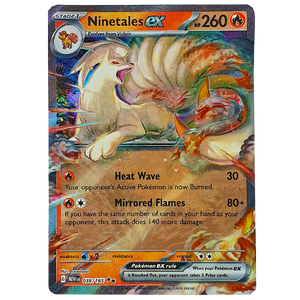 POKÉMON TCG - Ninetales EX Ultra Rare - 038/165