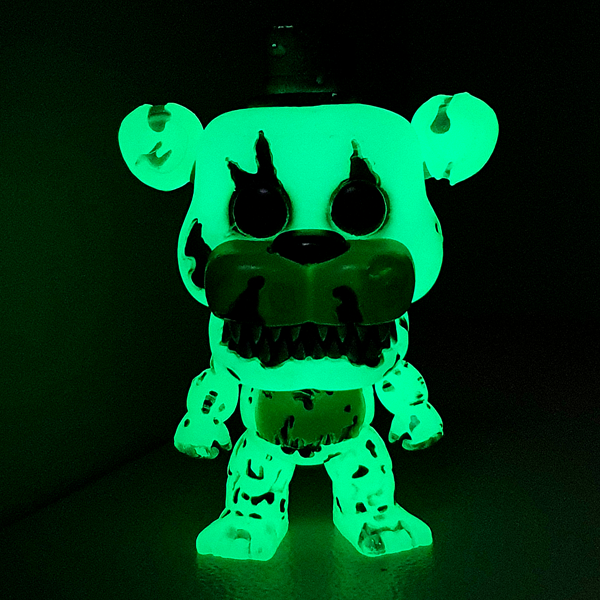 Five Nights at Freddy's - Nightmare Freddy Glow OOB Pop! Vinyl Figure