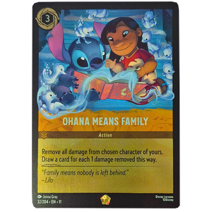 Disney Lorcana TCG - Ohana Means Family - 32/204 - Cold Foil