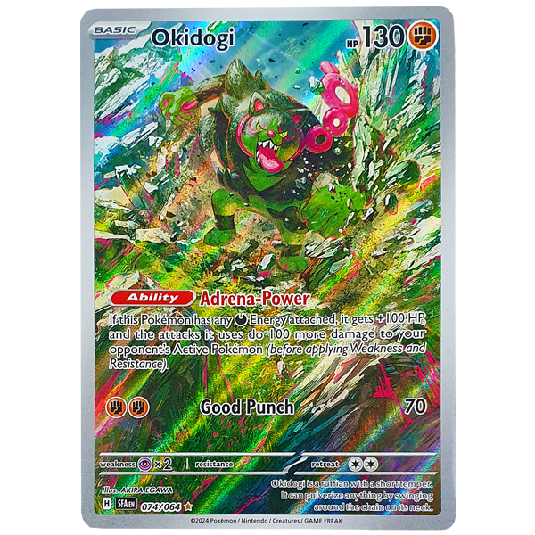 POKÉMON TCG - Okidogi Illustration Rare - 074/064