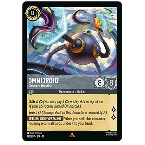 Disney Lorcana TCG - Omnidroid Ultimate Iteration - 196/204