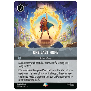 Disney Lorcana TCG - One Last Hope - 222/204 - Epic