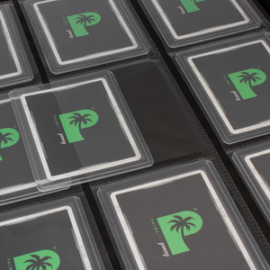 Palms Off Gaming - Collector's Series Top Loader Zip Binder - Black