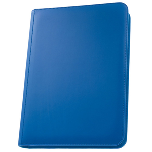 Palms Off Gaming - 9 Pocket Zip Trading Card Binder Stealth - Blue