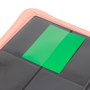 Palms Off Gaming - 9 Pocket Zip Trading Card Binder Stealth - Pink
