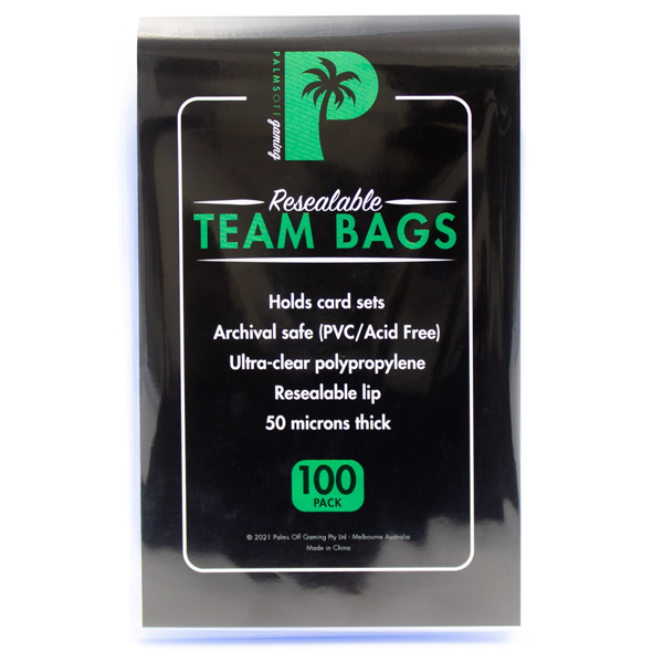 Palms Off Gaming - Trading Card Team Bags - 100 Pack