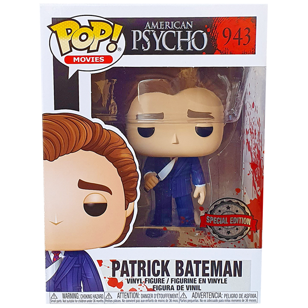 American Psycho - Patrick Bateman (Suit & Knife) Exclusive Pop! Vinyl Figure