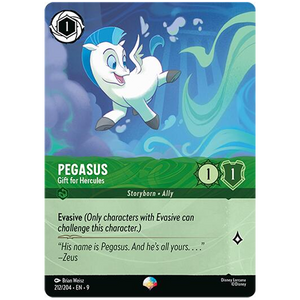 Disney Lorcana TCG - Pegasus Gift for Hercules - 212/204 - Epic