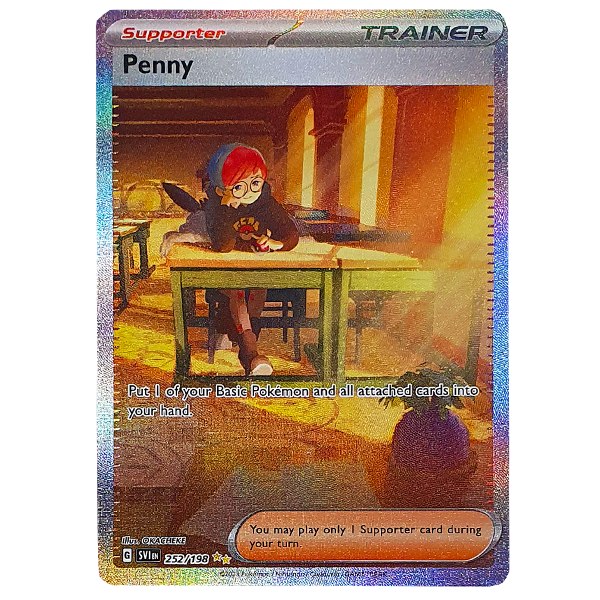 POKÉMON TCG - Penny Special Illustration Rare - 252/198