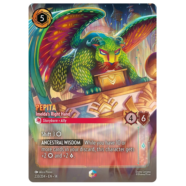 Disney Lorcana TCG - Pepita Imelda's Right Hand - 233/204 - Enchanted