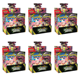 PRE-ORDER - Pokemon TCG - Mega Evolution - Perfect Order - Sealed Booster Box Case (6x Booster Box) - PRE-ORDER LIMIT 1 PER PERSON