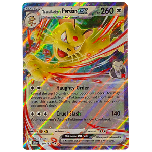 POKÉMON TCG - Team Rocket's Persian ex Ultra Rare - 150/182