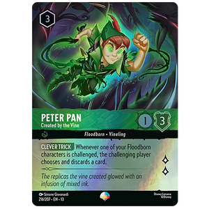 Disney Lorcana TCG - Peter Pan Created by the Vine - 216/207 - Epic