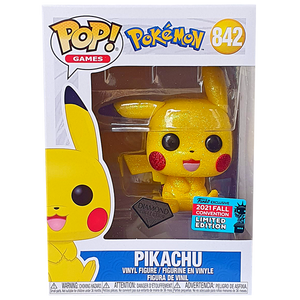 Pokemon - Pikachu (Sitting) Diamond Glitter NYCC 2021 Exclusive Pop! Vinyl Figure