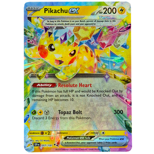 POKÉMON TCG - Pikachu EX Ultra Rare - 057/191