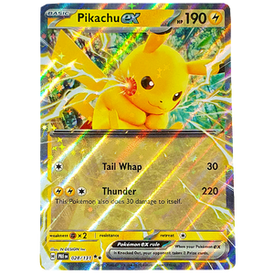 POKÉMON TCG - Pikachu EX Ultra Rare - 028/131