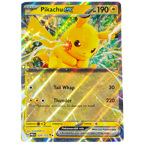 POKÉMON TCG - Pikachu EX Ultra Rare - 028/131