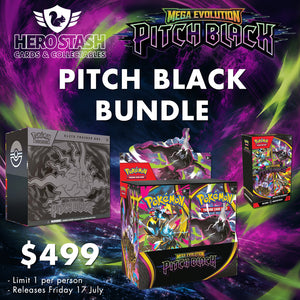 PRE-ORDER - Pokemon TCG - Mega Evolution - Pitch Black - Bundle - PRE-ORDER - LIMIT 1 PER PERSON